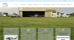 Desktop Screenshot of aeroclubrenault.fr